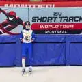 Tibor Komerički prvič v zgodovini zastopal Slovenijo na tekmi ISU World Tour